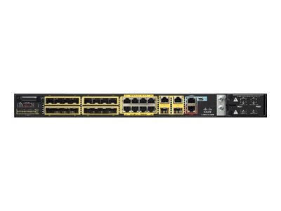 Cisco CGS-2520-16S-8PC | 16xFE SFP + 8x10/100 PoE, 2x1G uplinks, PoE 802.3af, base feature set, front/rear cabling