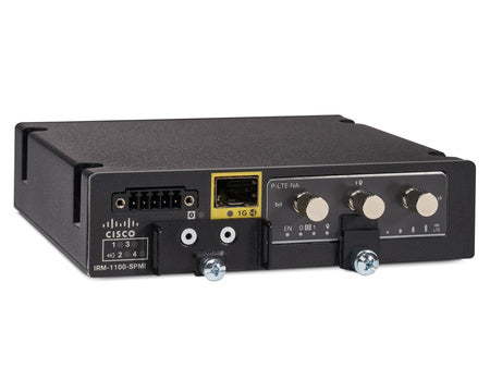 Cisco IR1101 expansion module with SFP fiber uplink and ports