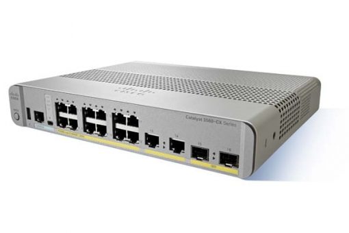 Cisco WS-C3560CPD-8PT-S silver router with 8x GE PoE ports