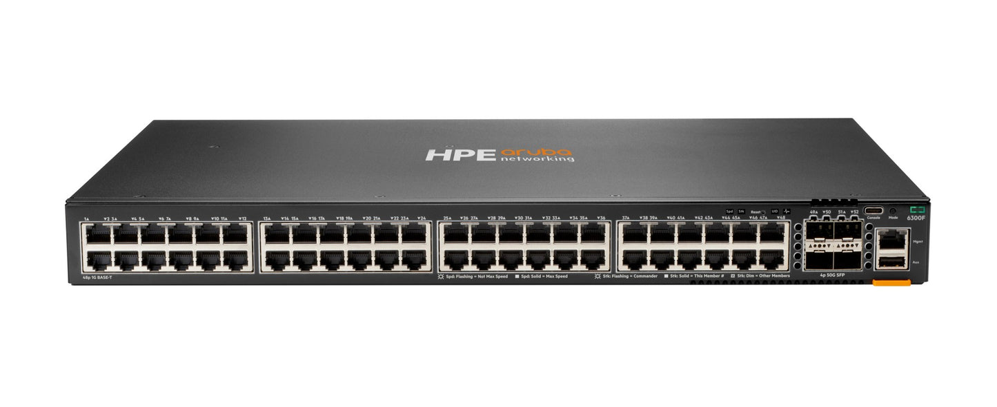 Aruba JL667A HPE 1920 switch with 48x 1G black/silver ports
