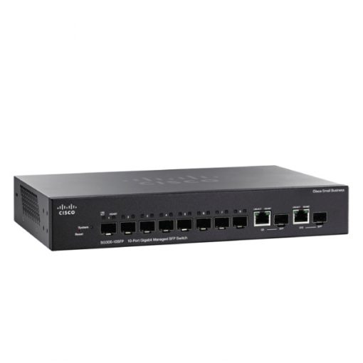 Cisco SG300-10SFP-K9-AU 10-port 1G SFP managed switch