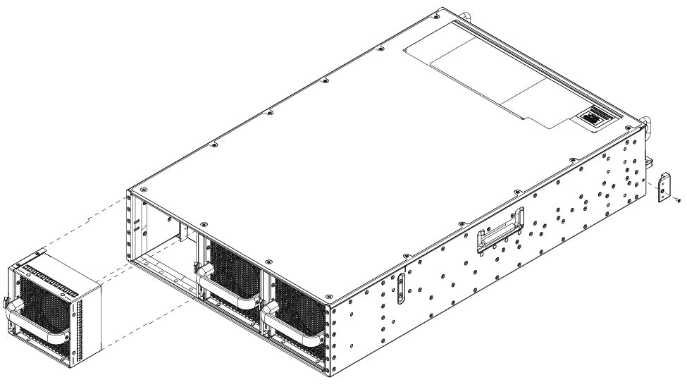 Cisco C8500-FAN-3R 3RU hot-swappable fan tray for 8500 routers