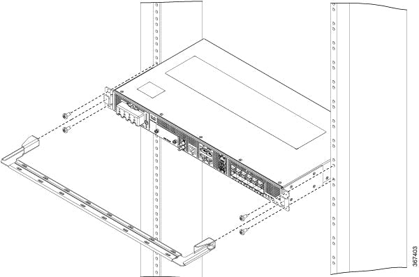 Cisco A920-CBL-GUIDE | ASR 920 cable guide | front-cable management | accessory