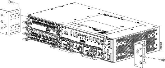 Cisco A902-RCKMNT-ETSI | ASR 902 rack mount kit | ETSI 300 mm | front/center mount brackets