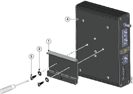 Cisco IR500-V-BRKT vertical mounting bracket for IR500 router