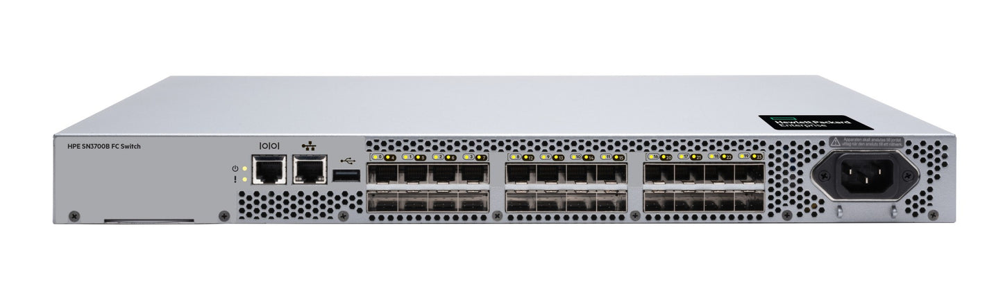 HPE S5A94A 24-port 64G Fibre Channel switch with 8 enabled ports