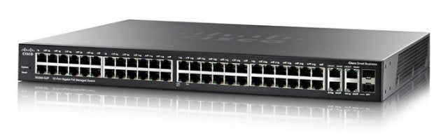 Cisco SG350-52MP-K9-AU | 48x 1G PoE+ (740W), 4x 1G SFP uplinks, L2+/static routing, license-free