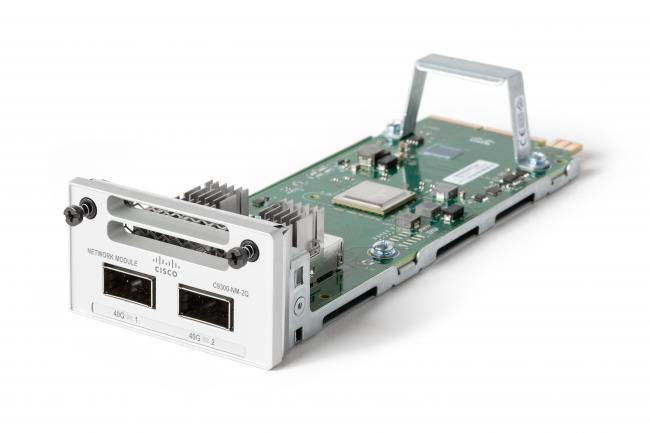 Cisco C9300-NM-2Q-M | 2x 40G QSFP+ uplink module for modular access switches (Catalyst 9300)