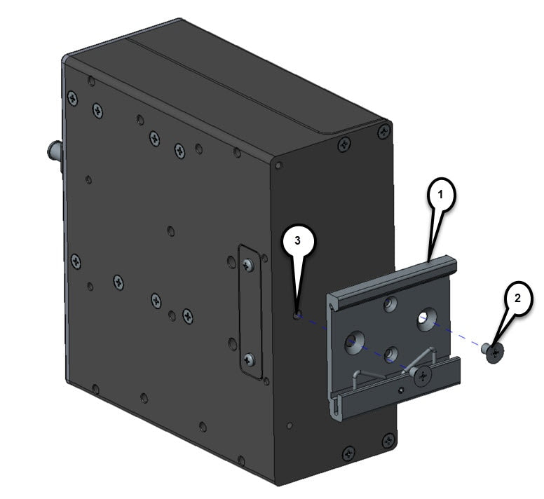 Cisco ACS-1111-DRM black DIN-rail mount kit for 1100 Series ISR