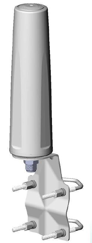 Cisco ANT-5G-OMNI-OUT-N | Outdoor omni 617–5950 MHz, N‑type, 5G/LTE + 2.4/5 GHz Wi‑Fi, weather‑resistant pole/wall mount