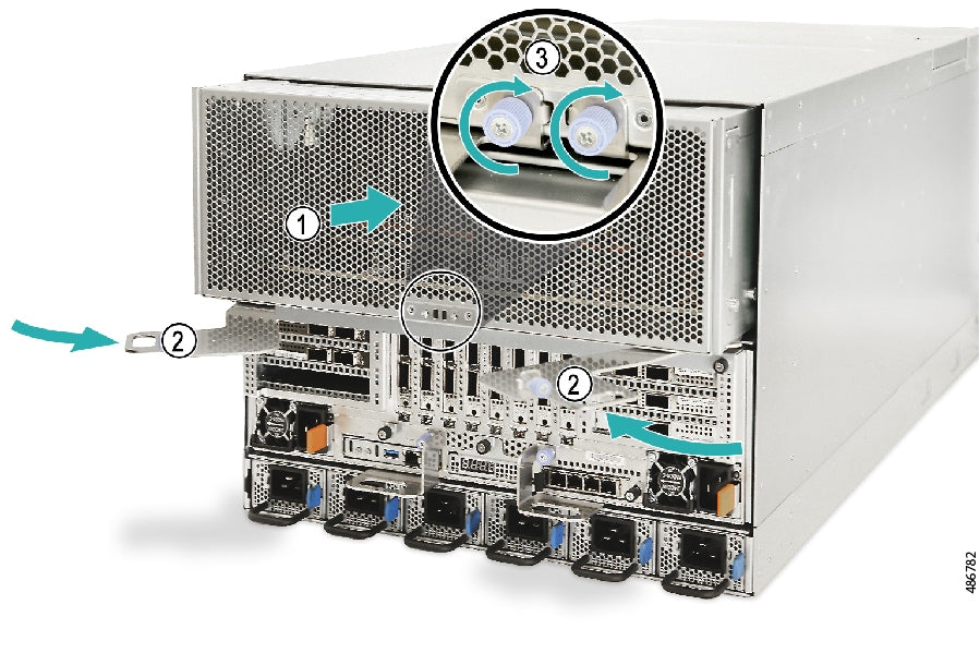 Cisco C885A-M8-MI35-SLD | C885A M8 GPU sled | MI350X OAM support | AI/HPC accelerator expansion