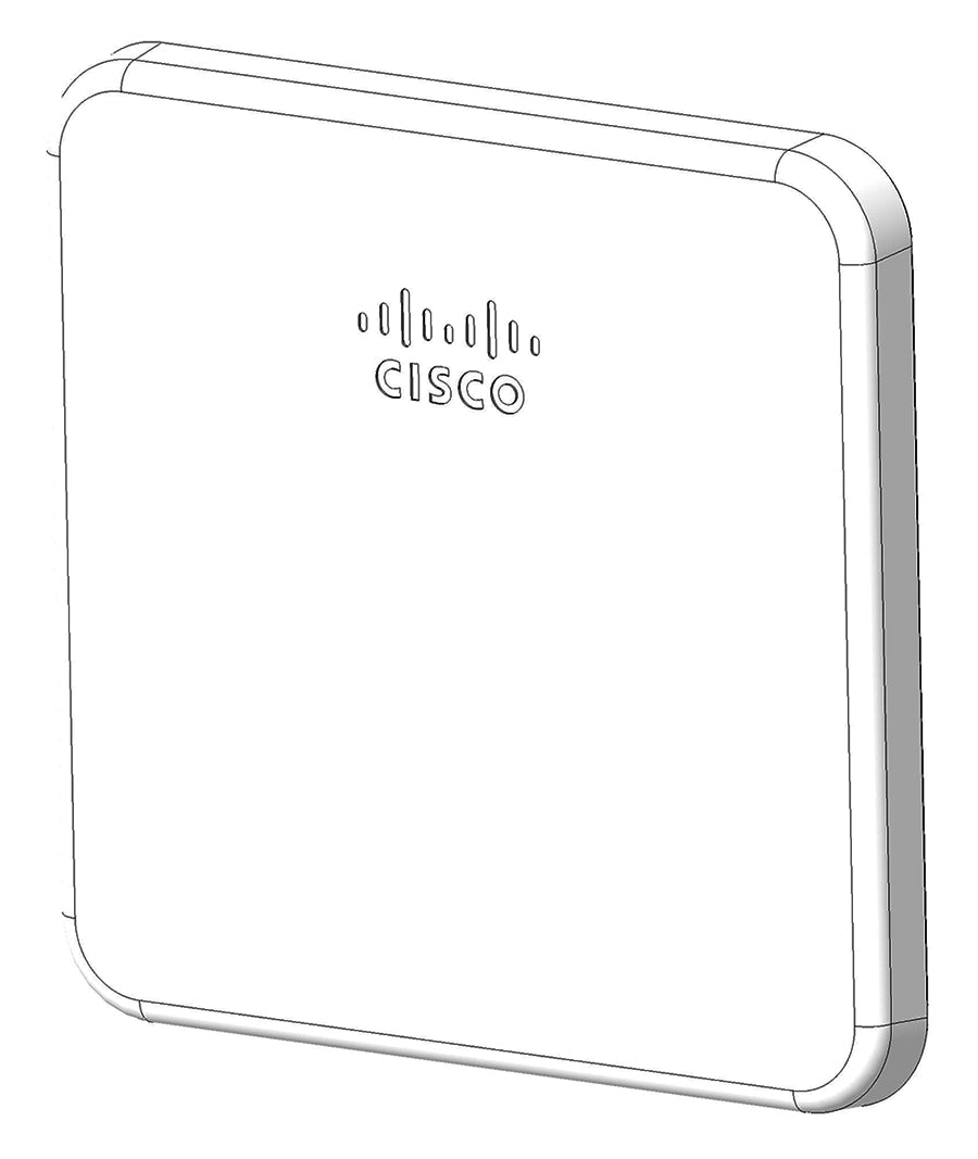 Cisco IW-ANT-PNL25613-R | 2.4/5/6 GHz 13 dBi panel antenna | dual-pol | RP-TNC | 30 deg V / 30 deg H beam