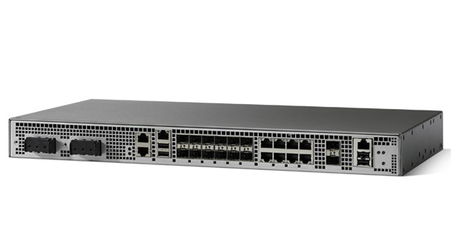 Cisco ASR-920-12CZ-A | 12x 1G access + 2x 10G SFP+ uplinks | AC model | Carrier Ethernet edge | MPLS, SyncE/1588 | SD-WAN: no | LTE: no