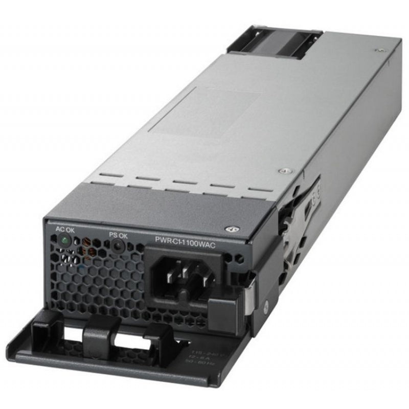 Cisco PWR-C1-1100WAC/2 1100W AC hot-swappable PSU with honeycomb pattern