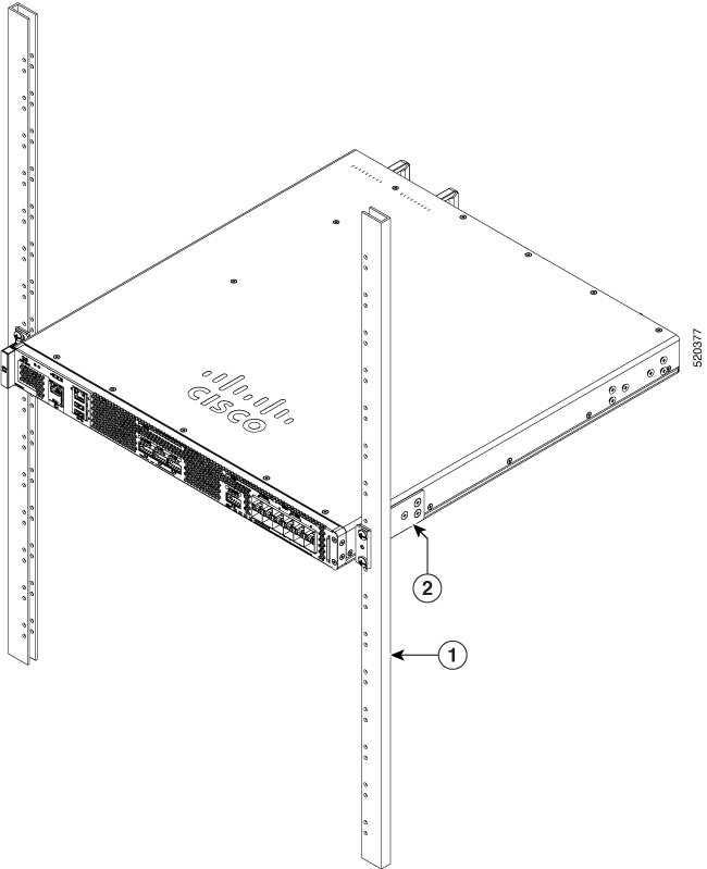 Cisco C8500-ACCKIT-19 19-inch rack-mount kit for 1RU server enclosure