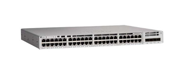 Cisco C9200L-48T-4X-A | 48x1G RJ-45, Non-PoE, 4x10G SFP+ uplinks, Network Advantage
