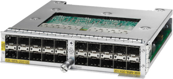 Cisco A9K-MPA-20X1GE ASR 9000 MPA with 20x1GbE SFP ports