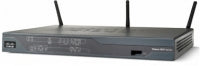 Black and silver Netgear router with dual antennas and VDSL2 support