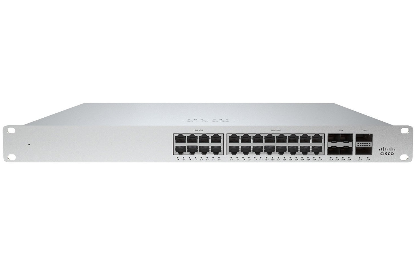 Meraki MS355-24X2-HW | 24x mGig 1/2.5/5/10G PoE++ | 4x 10/25G SFP+/SFP28 uplinks | L3 cloud-managed | Enterprise license