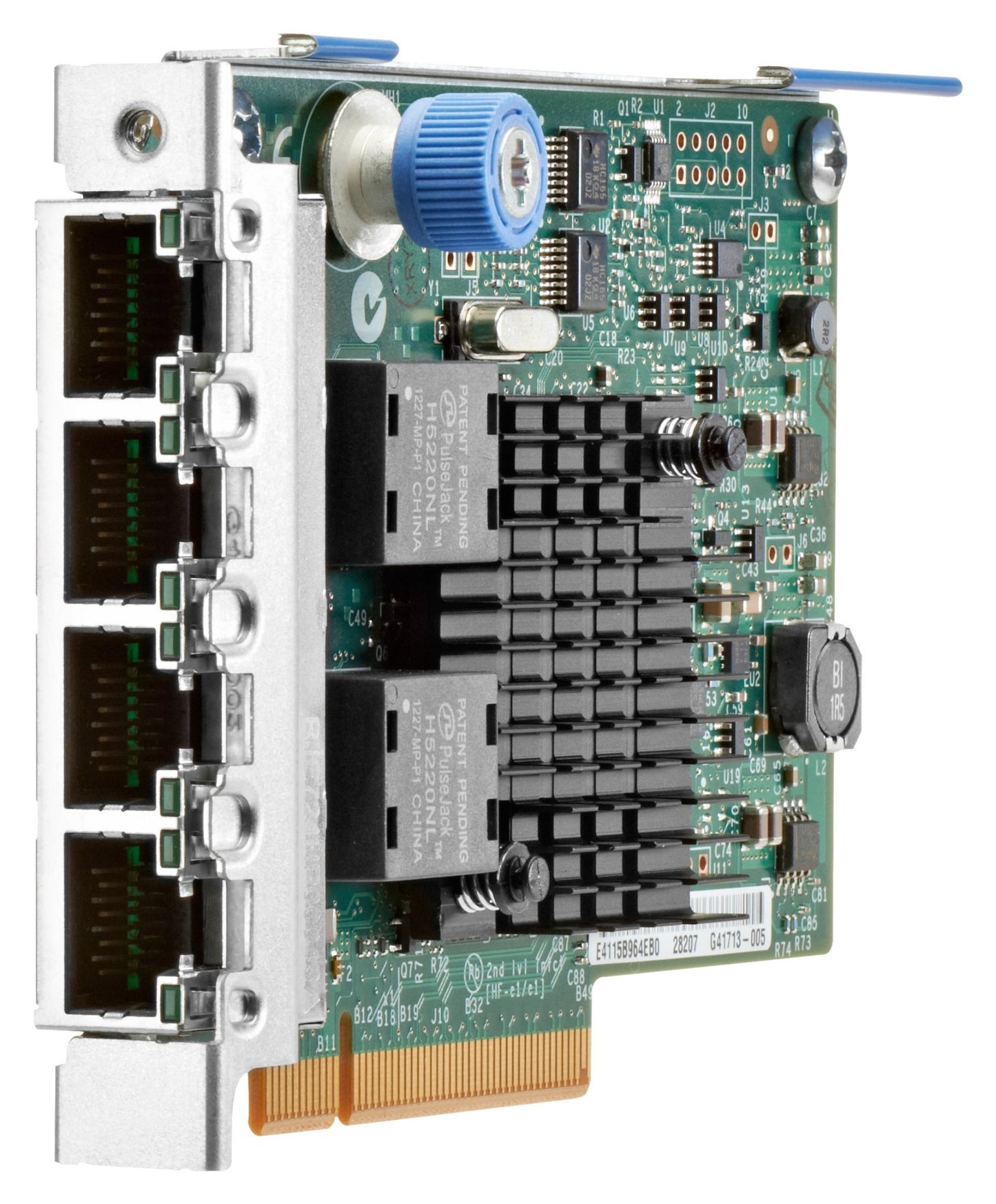 HPE 665240-B21 | 4x 1GbE RJ-45 | FLR-T (FlexibleLOM) quad-port server adapter | Intel I350 | SR-IOV, VLAN offload