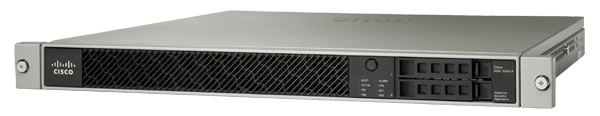 Cisco ASA5555-CU-2AC-K9 | ASA 5555-X Firewall Edition | 14x 1GbE copper data + 1x 1GbE copper mgmt | 5000 IPsec, 2 SSL | HA active/active | 1+1 AC PSU | license: 3DES/AES | 2 security contexts