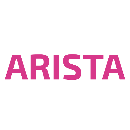 Pink Arista logo on FAN-7001C-F 1RU fan module front-to-rear airflow