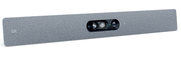 Cisco CS-QUADCAM2 | 4K multi‑lens conference camera | intelligent speaker‑tracking & auto‑framing | color: First Light (white)