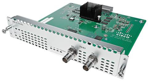 Cisco SM-X-1T3/E3 | 1x T3/E3 WAN service module | ISR 4K SM-X