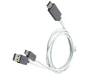 Cisco CAB-COMBO-2M 2m HDMI + USB combo cable with white USB and black connectors