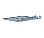 Cisco CBLGRD-C3560-8PC silver grid shelf bracket with mounting holes