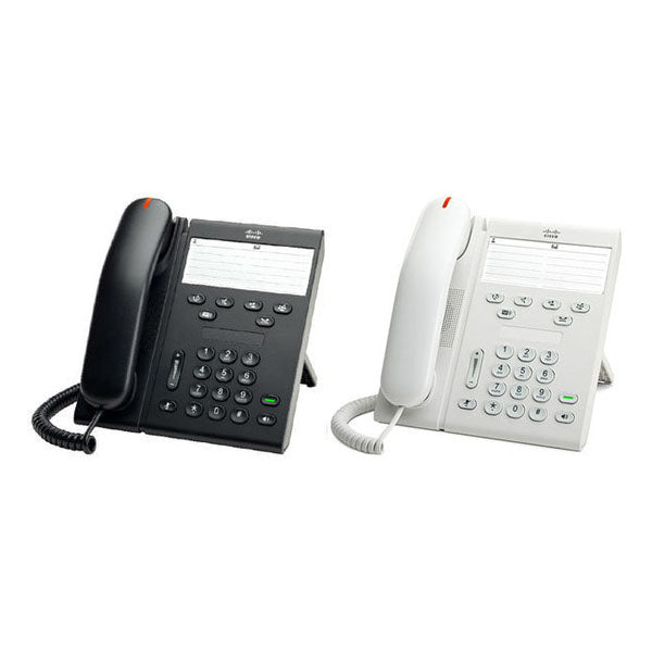 Cisco 7821 IP Phone in white with sleek black and white design options