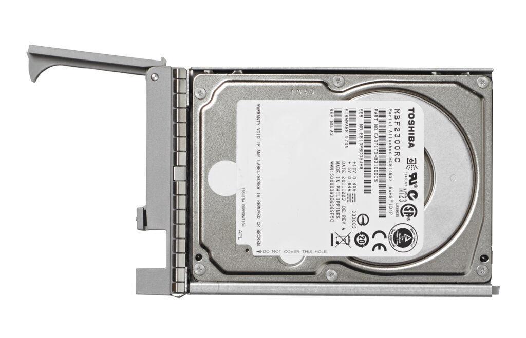 Toshiba hard drive tray for Cisco APIC-SD38TK1X-EV 38TB SAS SSD