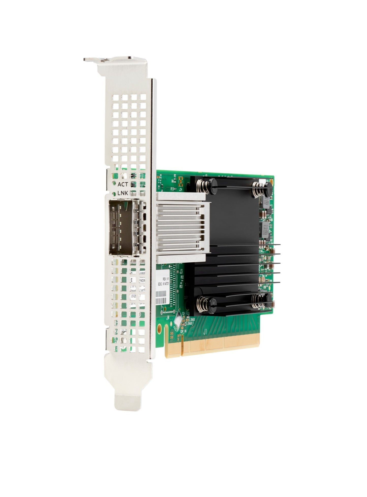 HPE 874253-B21 | 100GbE 1x QSFP28 PCIe 3.0 x16 adapter (ConnectX-5 EN), SR-IOV, RoCEv2, PTP