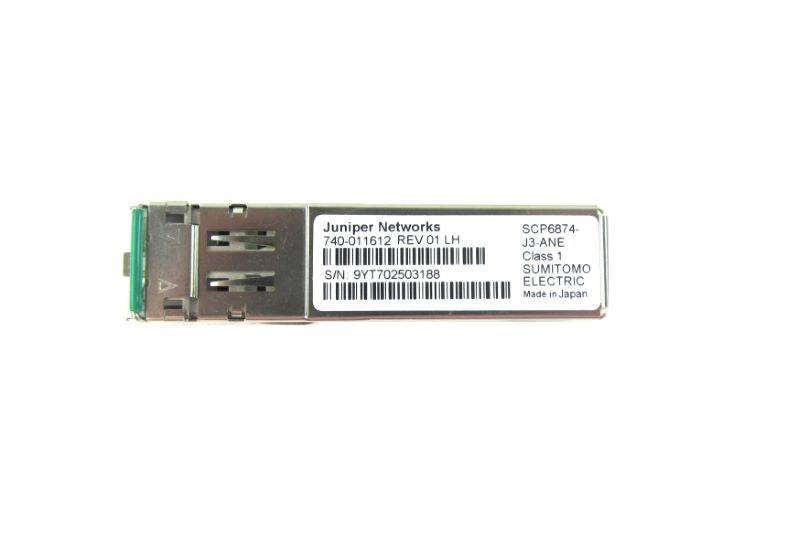 Juniper EX-SFP-1GE-LH | SFP | 1GbE | 1000BASE-LH | 1550 nm | 70 km SMF | LC duplex