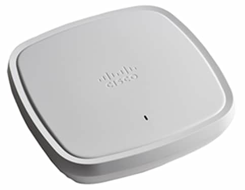 Cisco C9115AXI-EWC-Z white and silver square Wi-Fi 6 access point