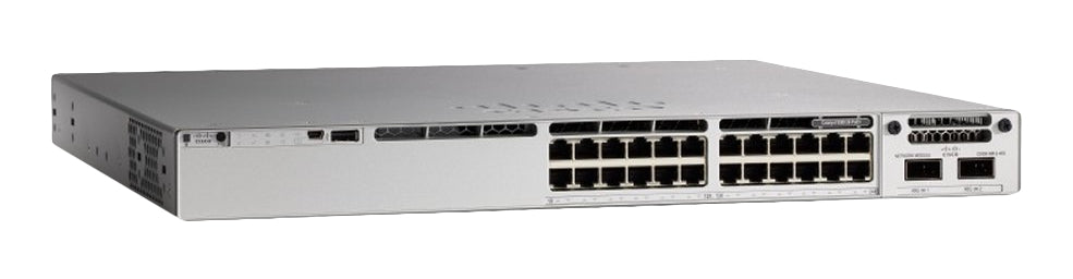 Cisco C9300-24UX-E | 24x mGig 100M/1/2.5/5/10G access, UPOE 60W (802.3bt Type 3), modular uplinks 4x1G/8x10G/2x40G, Network Essentials