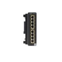Cisco IEM-3300-8T black modular connector with 8x 1G RJ45 ports