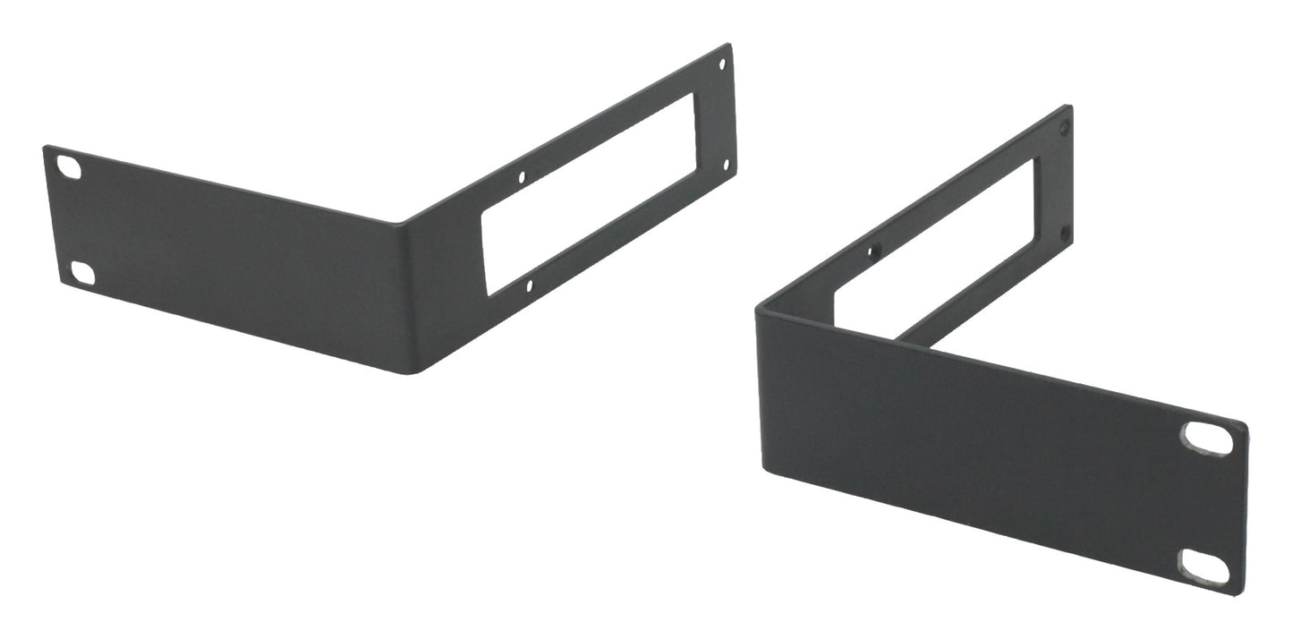 HPE JH317A 1U rack-mount kit with black metal brackets and four mounting holes