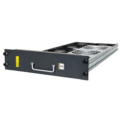 HPE JC664A 1U rackmount chassis with black frame, handle, and cooling fans