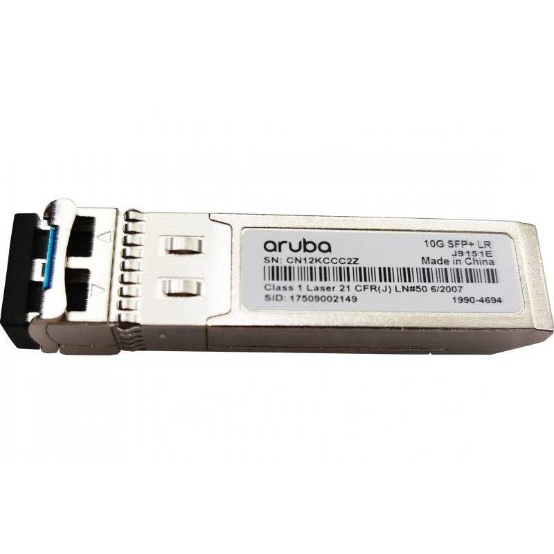 Aruba J9151E | 10GbE SFP+ | 10GBASE-LR | 1310nm | 10km SMF | LC duplex