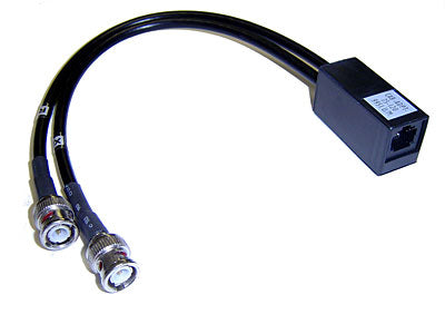 Cisco CAB-ADPT-75-120 | E1 75Ω BNC (dual) to 120Ω RJ45 adapter cable, unbalanced↔balanced, G.703