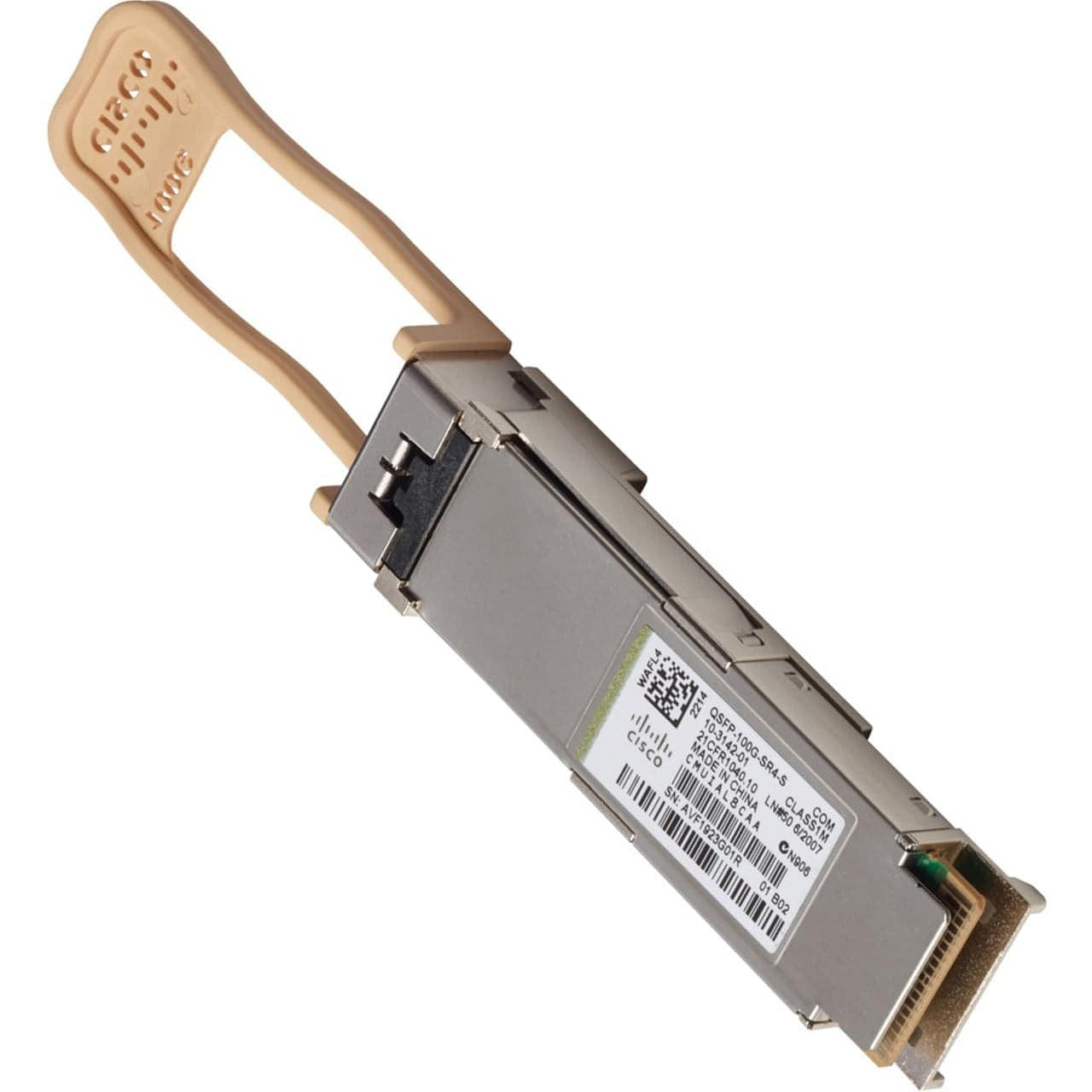 Meraki MA-QSFP-100G-SR4 | 100G | QSFP28 | 100GBASE-SR4 | 850nm | 70m OM3 / 100m OM4 | MPO-12
