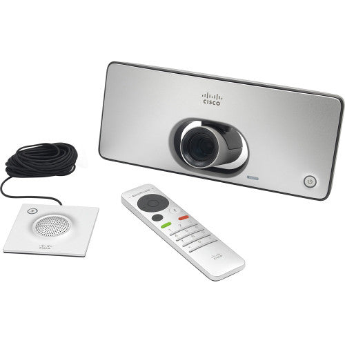 Cisco CTS-SX10N-K9 | Room VC endpoint | 1080p30 camera/codec | ~83° HFOV | 1x HDMI out | 1x GE LAN | SIP/H.323 | small-room quick set