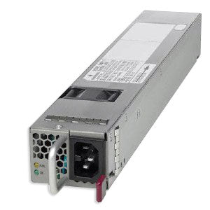 Cisco N55-PAC-1100W 1100W AC PSU with silver body, red accents, cooling fins