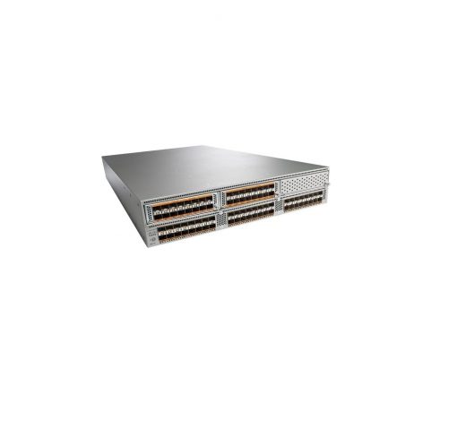 Cisco N5K-C5596UP-FA silver server rack with 48x 1/10G SFP+ ports