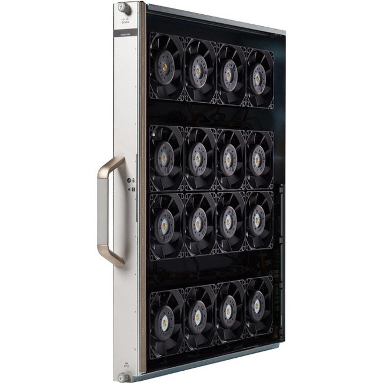 Cisco C9410-FAN 10-slot chassis fan tray with black silver rack and cooling fans