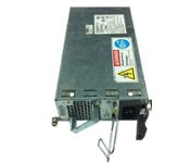 Cisco PWR-7201-AC black and silver AC power supply with warning label