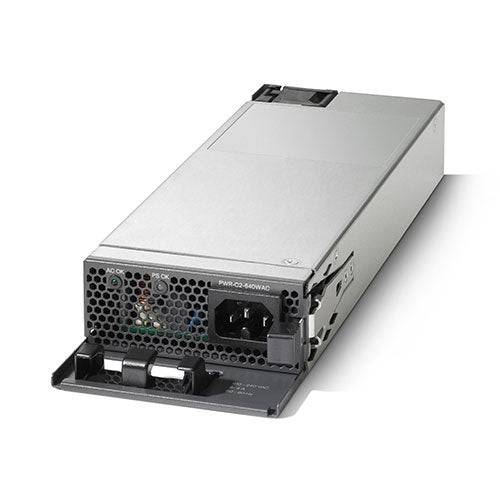 Cisco PWR-C2-640WAC 640W AC hot-swap PSU with silver design