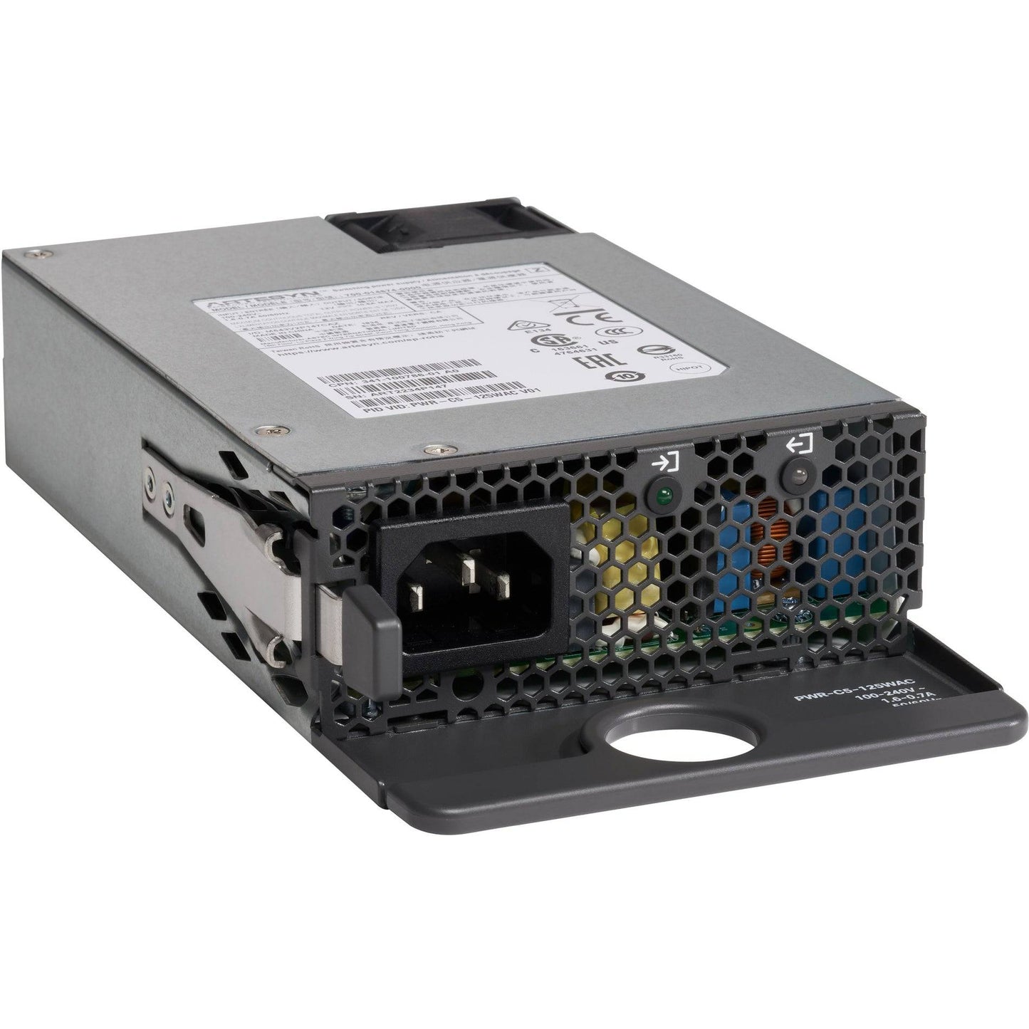 Cisco PWR-C5-125WAC 125W hot-swappable AC PSU with cables