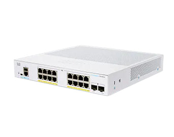 Cisco CBS250-16T-2G-AU | 16x 1G RJ45 | Non-PoE | 2x 1G SFP uplinks | Smart Managed (L2/L3 Lite)